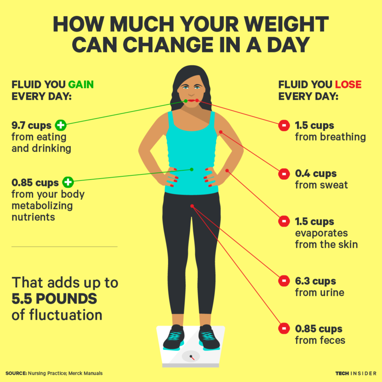 When Should You Weigh Yourself Evelyn D 